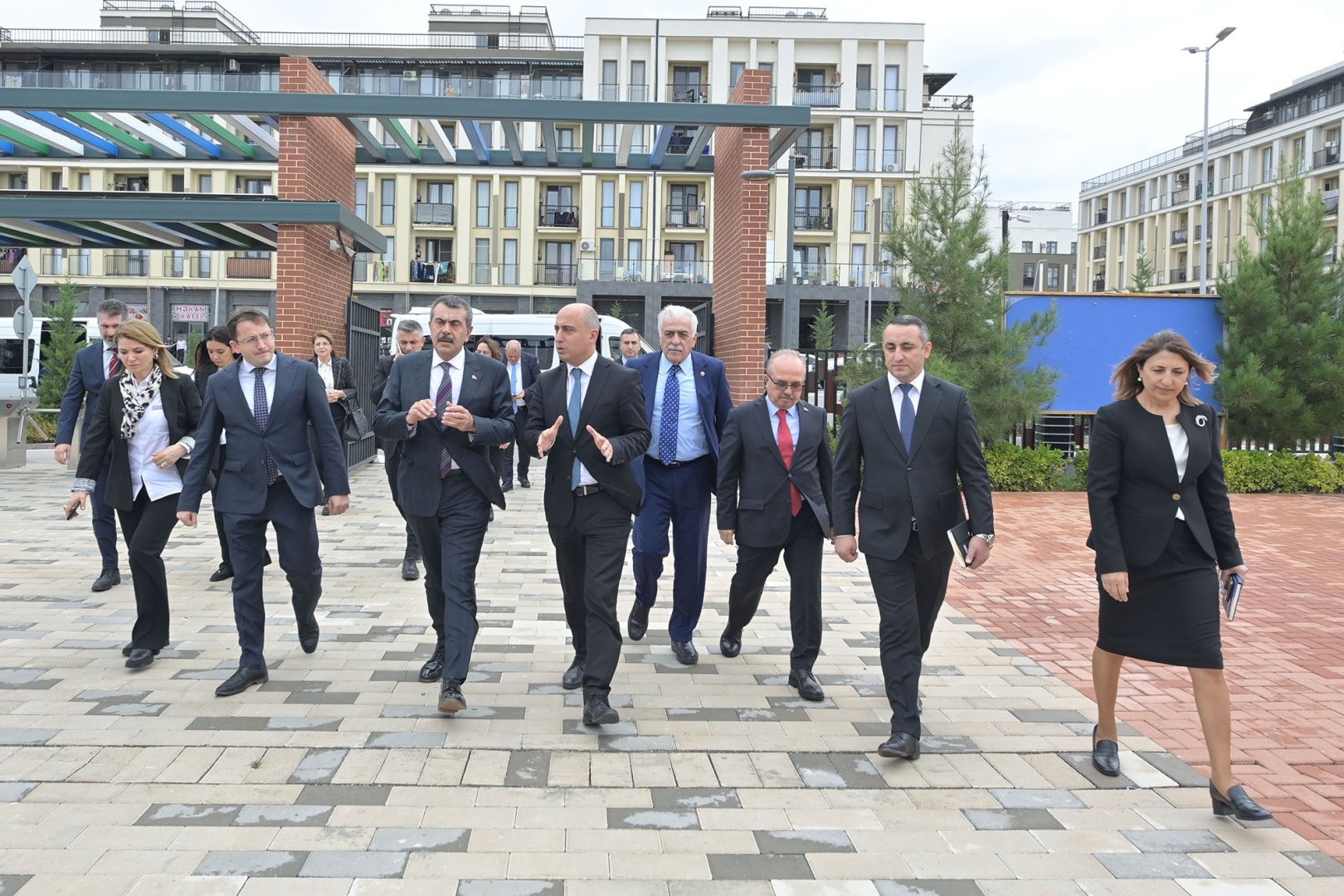 Türkiyənin milli təhsil naziri işğaldan azad edilmiş ərazilərdə olub