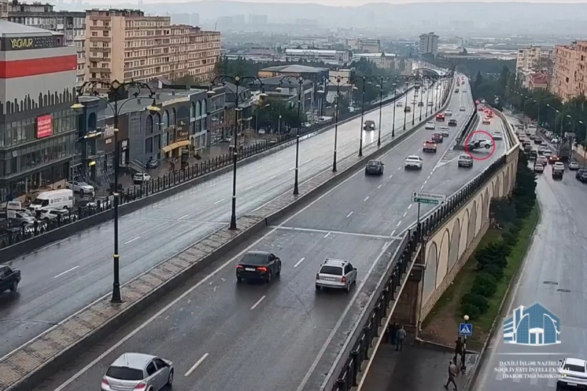 Bakıda ölümlə nəticələnən dəhşətli qəzanın ANBAAN GÖRÜNTÜLƏRİ