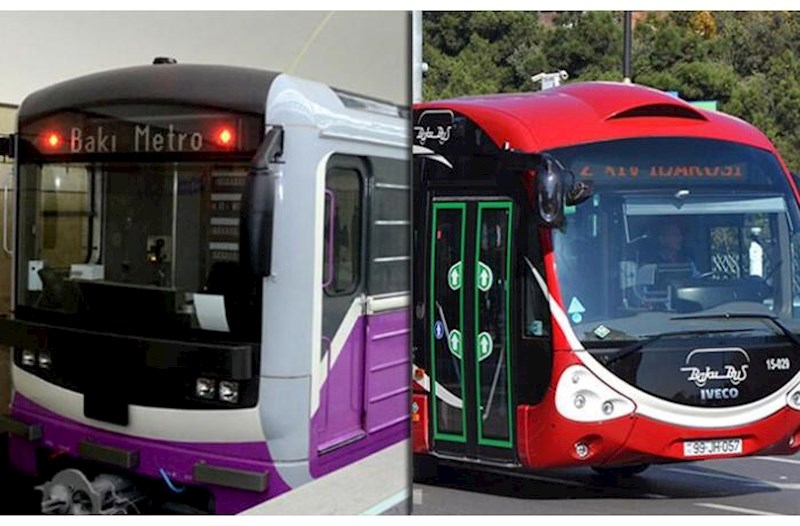 Azərbaycanda avtobus və metronun yeni qiymətləri - SİYAHI