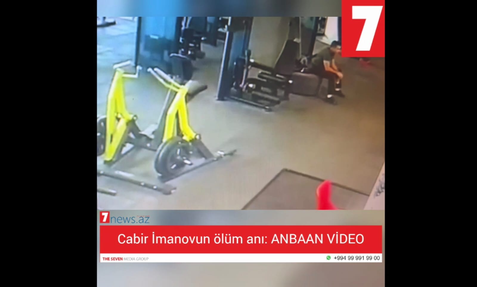 Əməkdar artist Cabir İmanovun ölüm anı - VİDEO