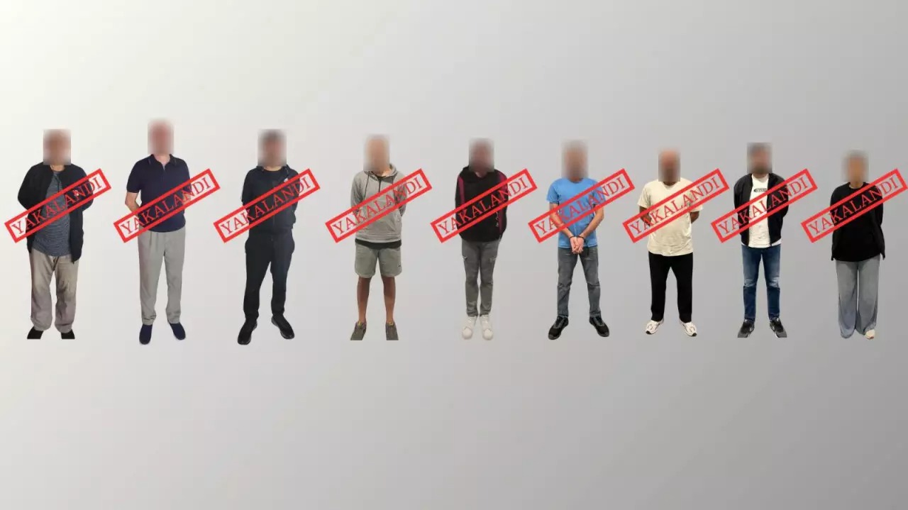 Beynəlxalq axtarışda olan 9 nəfər Türkiyəyə gətirilib