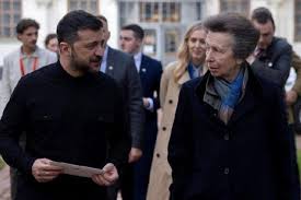 Böyük Britaniya şahzadəsi Kiyevdə Zelenski ilə görüşüb