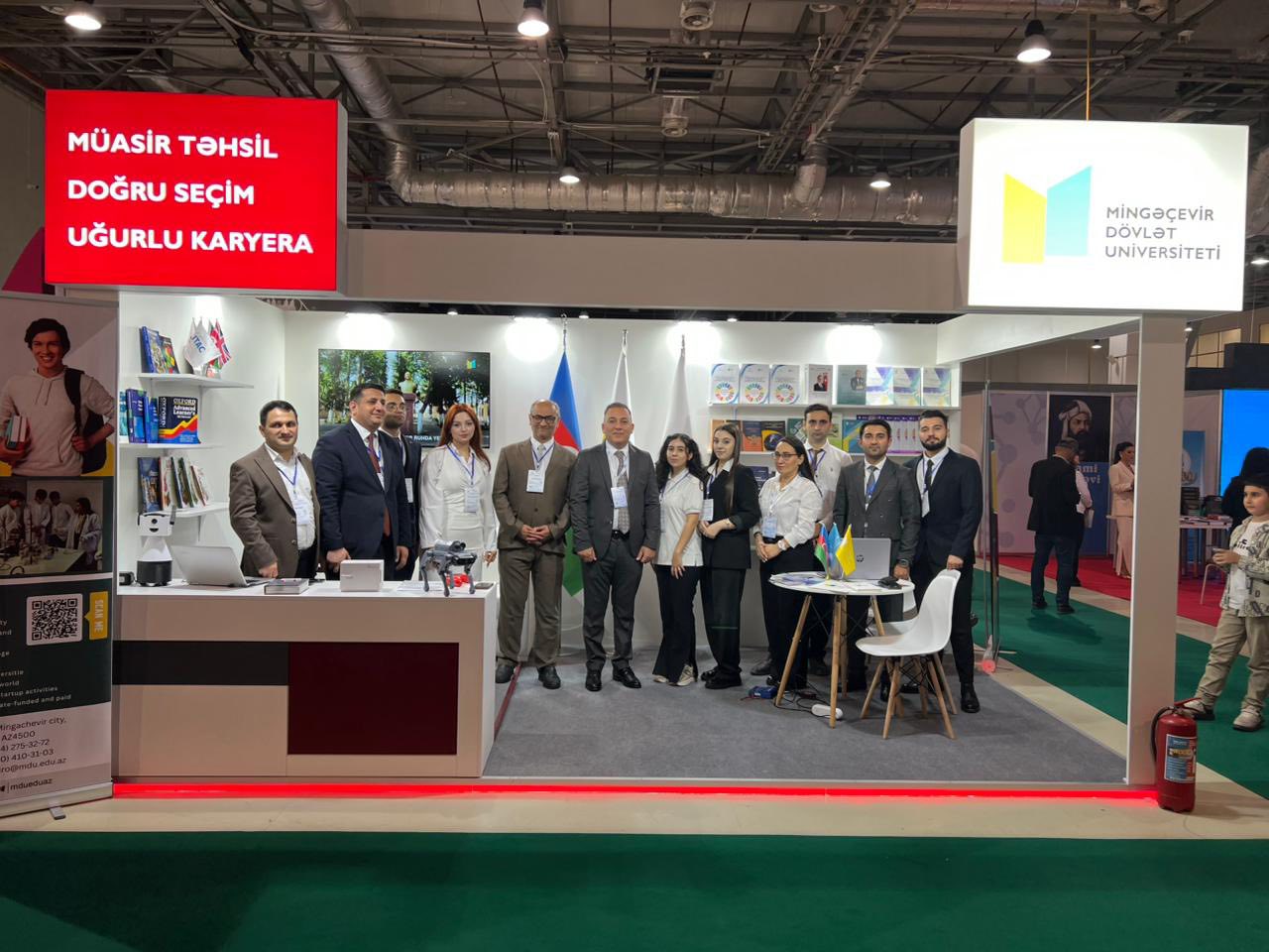 Mingəçevir Dövlət Universiteti 11-ci Bakı Beynəlxalq Kitab Sərgisində iştirak edir