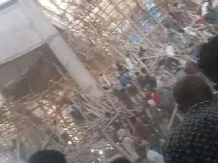 Efiopiyada inşaatda çökmə baş verib: Ən azı 30 nəfər ölüb