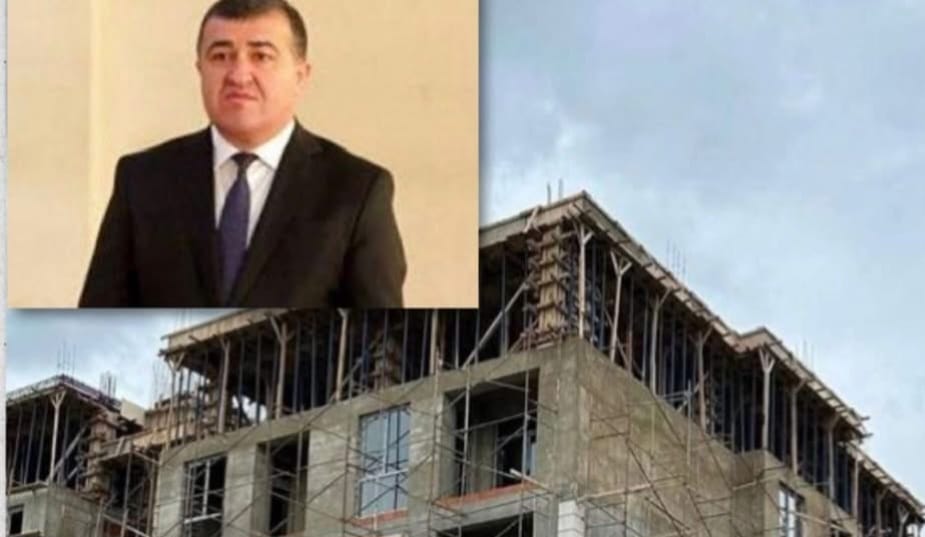 Dördmərtəbəli binanın 7-ci mərtəbəsi: Xətainin icra başçısının icazə verdiyi qanunsuz tikili - FOTO