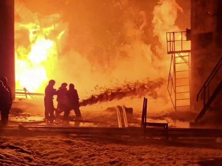 Ukrayna Rusiyadakı sursat fabrikinə hücum edib