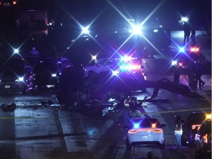 Təcili yardım helikopteri magistral yolda qəzaya uğradı