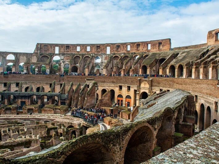 Kolizeyin altında gizli tunel aşkar edildi