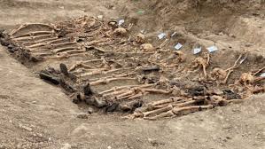 Ağdərədə keçmiş döyüş mövqeyində növbəti kütləvi məzarlıq aşkarlanıb