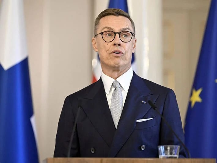 Finlandiya prezidentinə İsraillə bağlı sual verən müxbir saxlanılıb