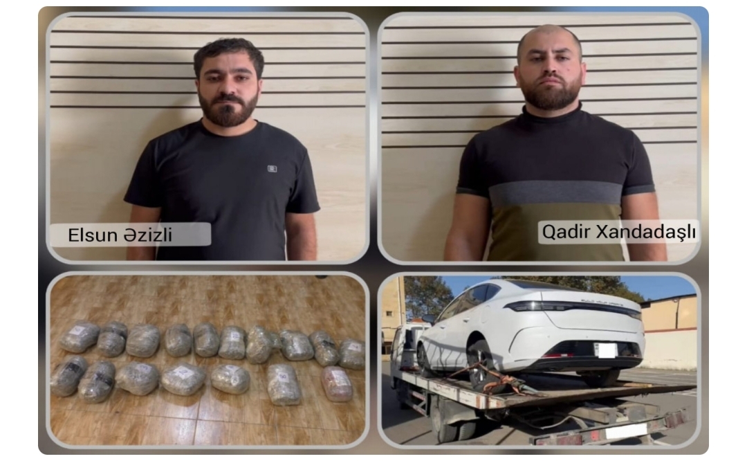 Masallıda narkotiki evakuatorla daşımağa cəhd edən şəxslər tutulub