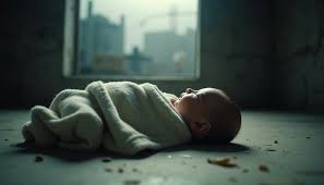 Mingəçevirdə zirzəmidən köməksiz vəziyyətdə körpə tapıldı