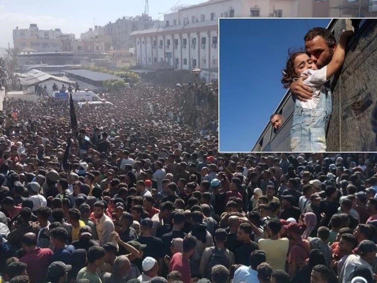 Qəzzada atəşkəs: On minlərlə fələstinli girovları qarşıladı 