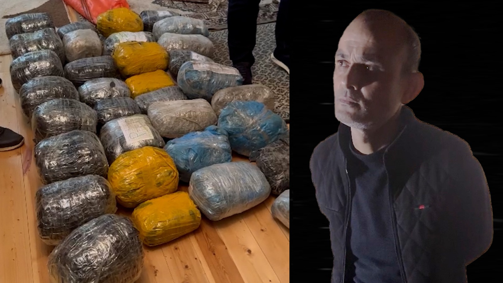 Narkotacir 47 kq marixuana ilə saxlanıldı