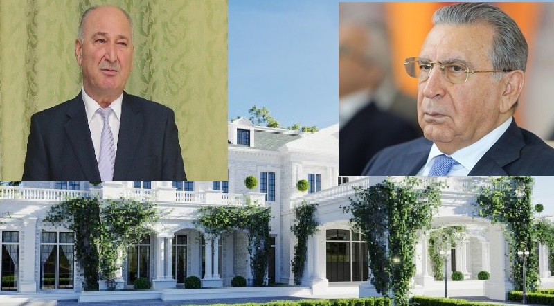 Mənsur Məmmədov Göyçayın Üngütlü kəndində Ramiz Mehdiyev üçün tikdridiyi malikanə-Fotofakt