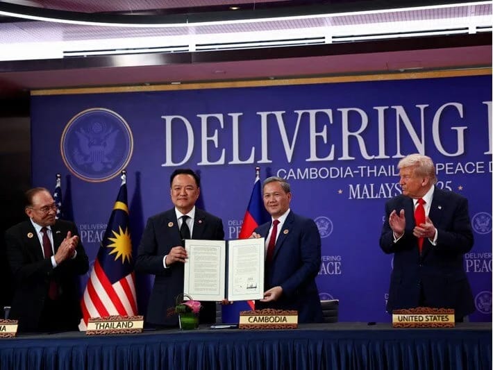 Tailand və Kamboca arasında sülh sazişi imzalandı