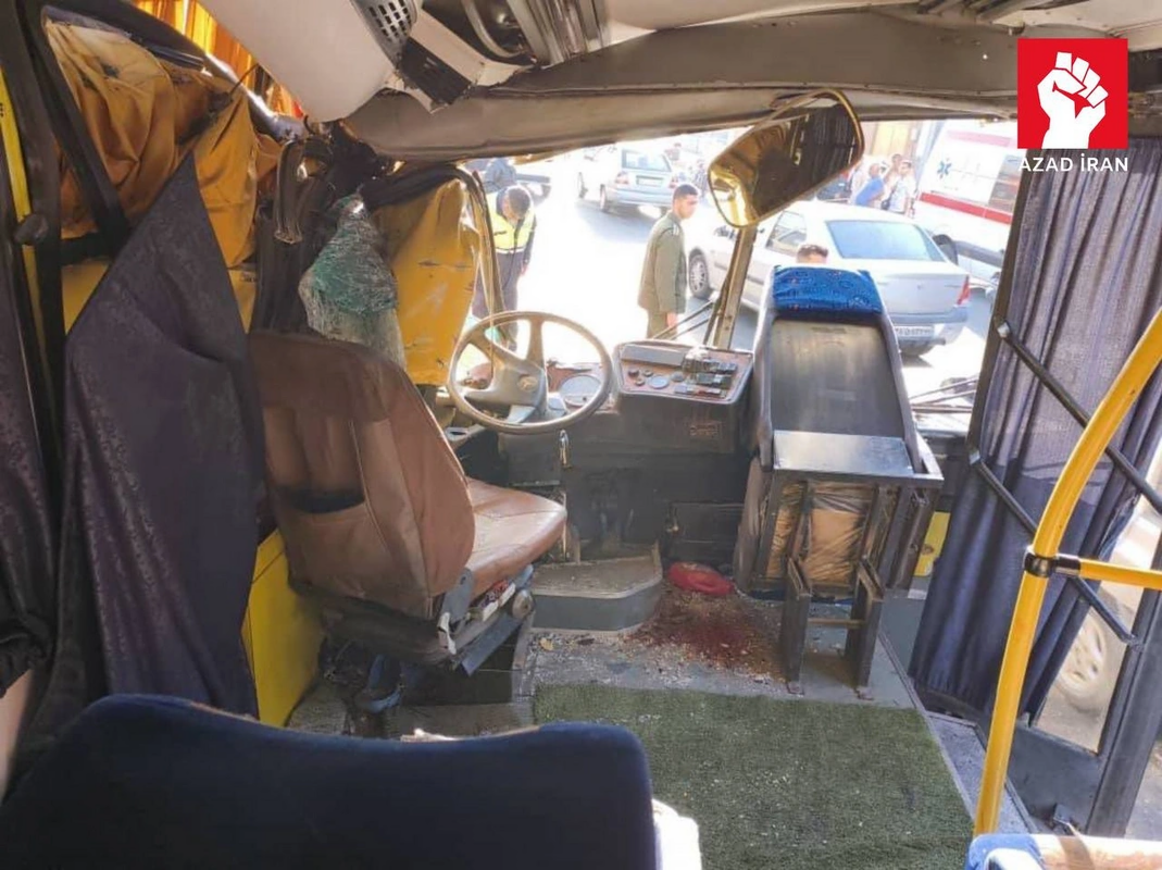İranda iki avtobus toqquşdu - Xeyli sayda yaralı var - FOTO