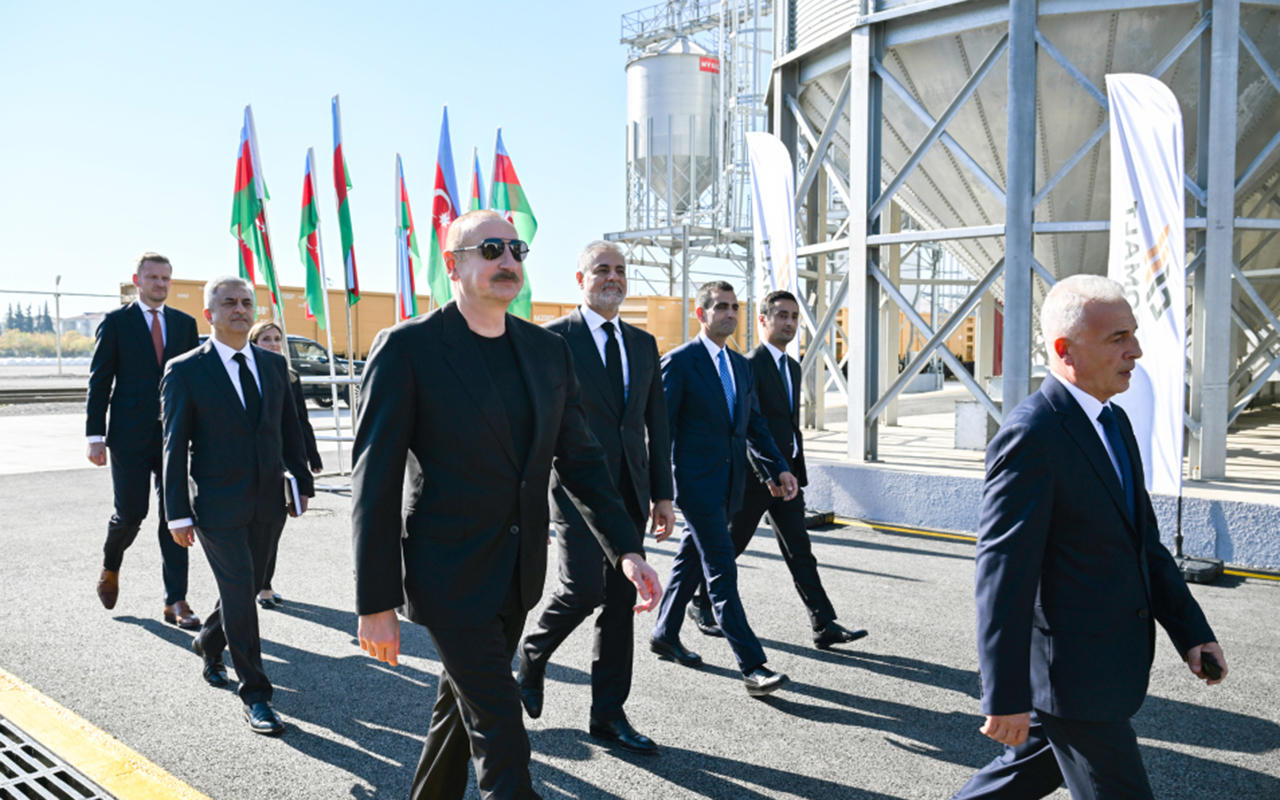 Prezident İmişlidə açılış etdi - FOTOLAR