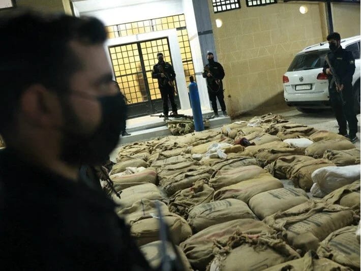 Suriya Daxili İşlər Nazirliyi 11 milyon Captaqon həbi ələ keçirib