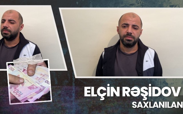 Oğurladığı pulla xaricə istirahətə gedən şəxs tutulub