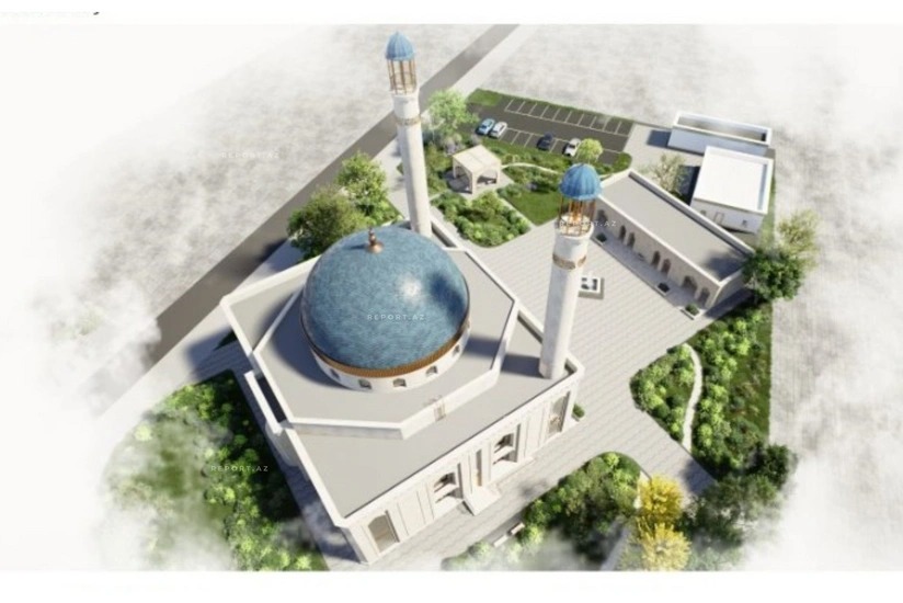 Cəbrayıl şəhər məscidinin ilkin layihəsi məlum olub