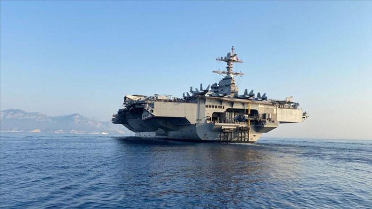 ABŞ təyyarədaşıyan gəmisi Venesuelada