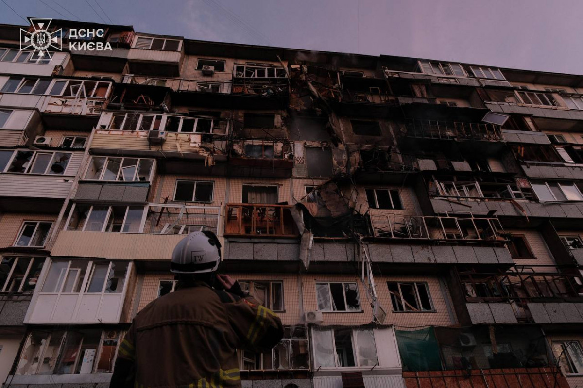 Rusiyanın Kiyevə hücumu nəticəsində ölənlərin sayı 7-yə çatıb
