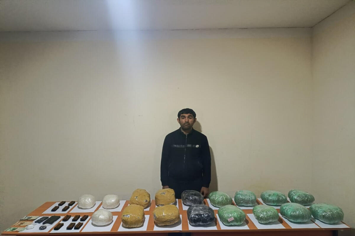 İrandan Azərbaycana PUA ilə narkotik keçirilməsinin qarşısı alındı - FOTO