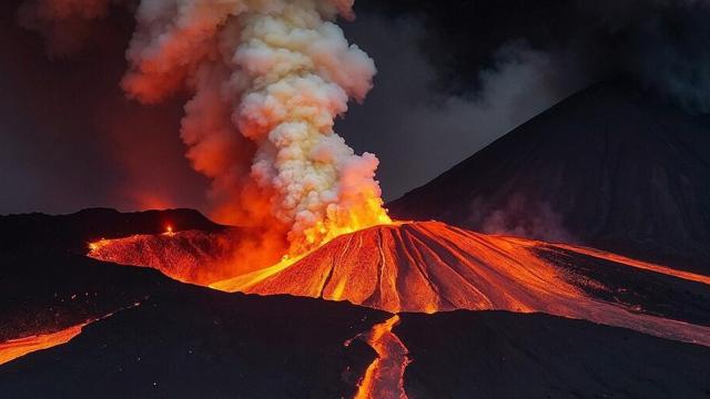 Sakuracima vulkanı püskürdü