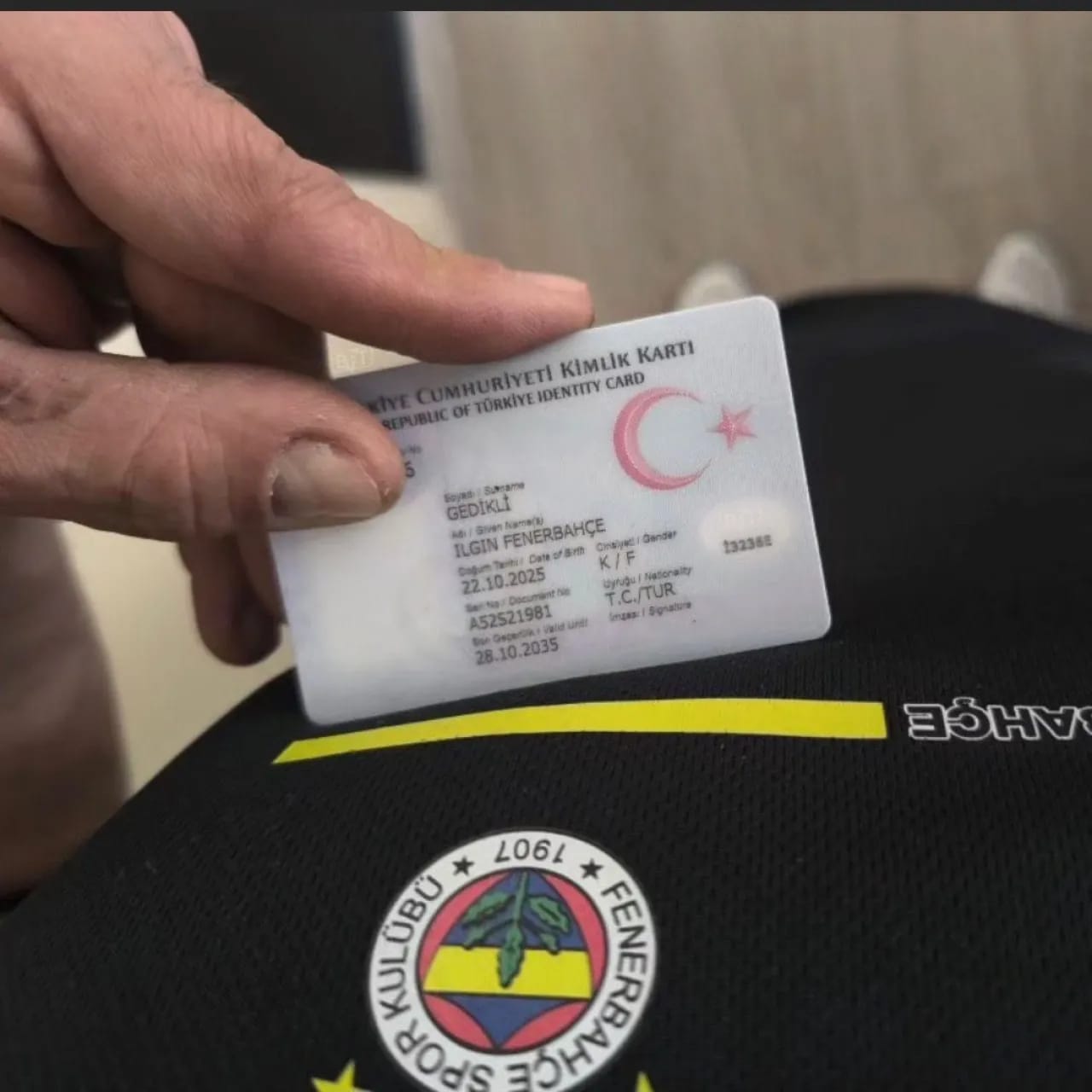 Ata Qızının adını Fənərbaxça qoydu