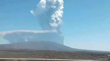 Efiopiyanın vulkanı 12 min illik yuxusundan oyanıb