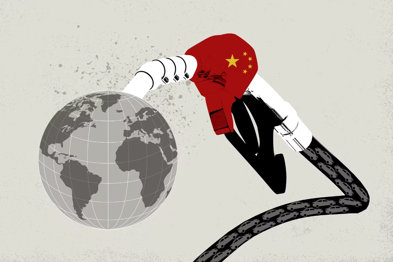 Çin öz evində sata bilmədiyi benzinli avtomobillərlə dünyanı doldurur