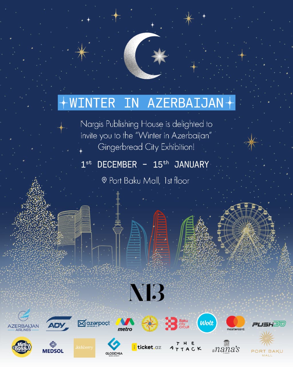 Издательский дом NARGIS открывает новую выставку «Winter in Azerbaijan»