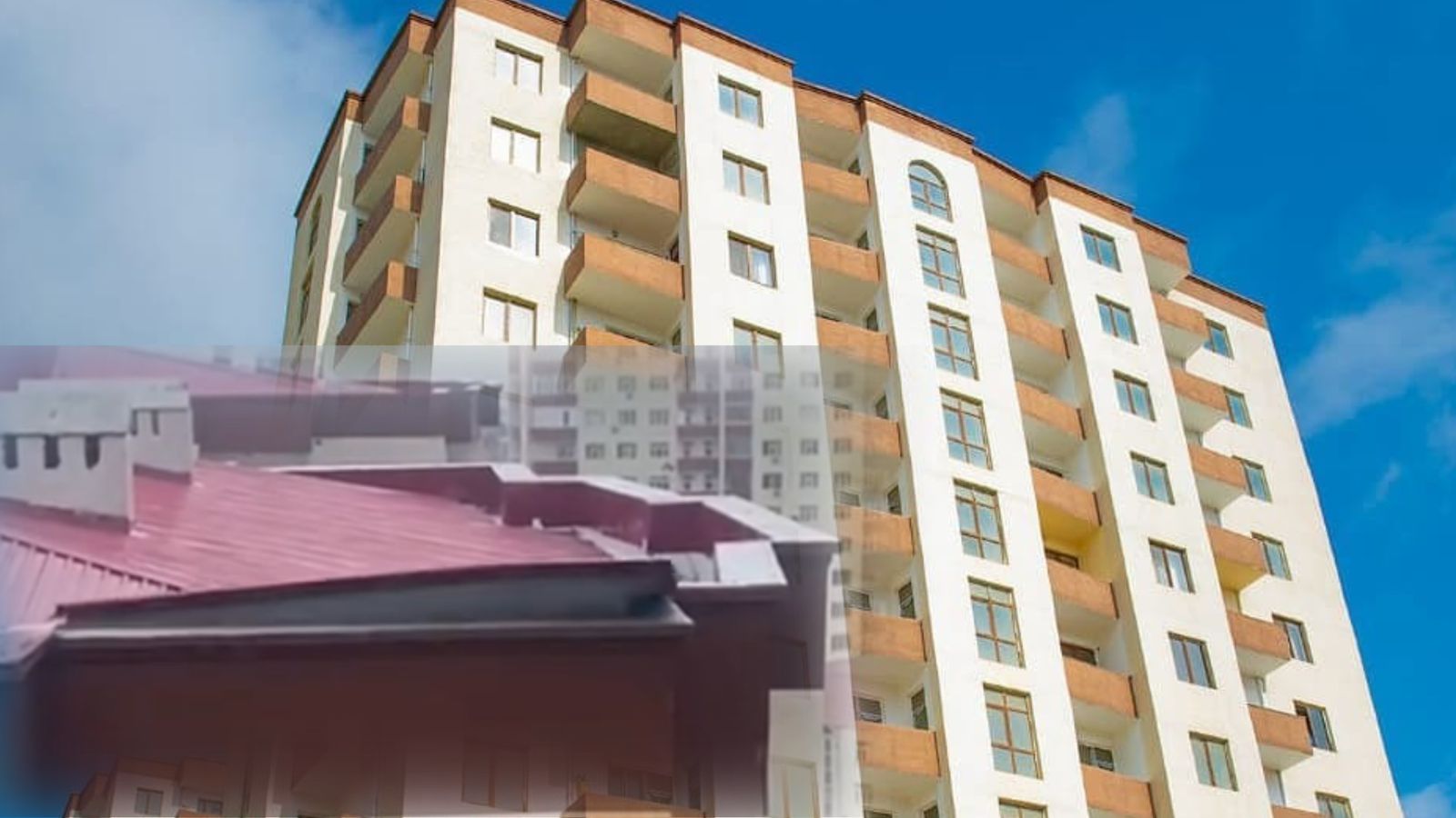 “Aviq MTK”nın YARARSIZ BİNALARI: Yağış suları mənzillərə dolur – VİDEO