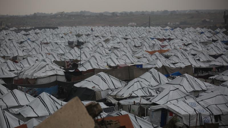 Qəzzada şaxtalı soyuqlar qocaların və uşaqların həyatını təhdid edir