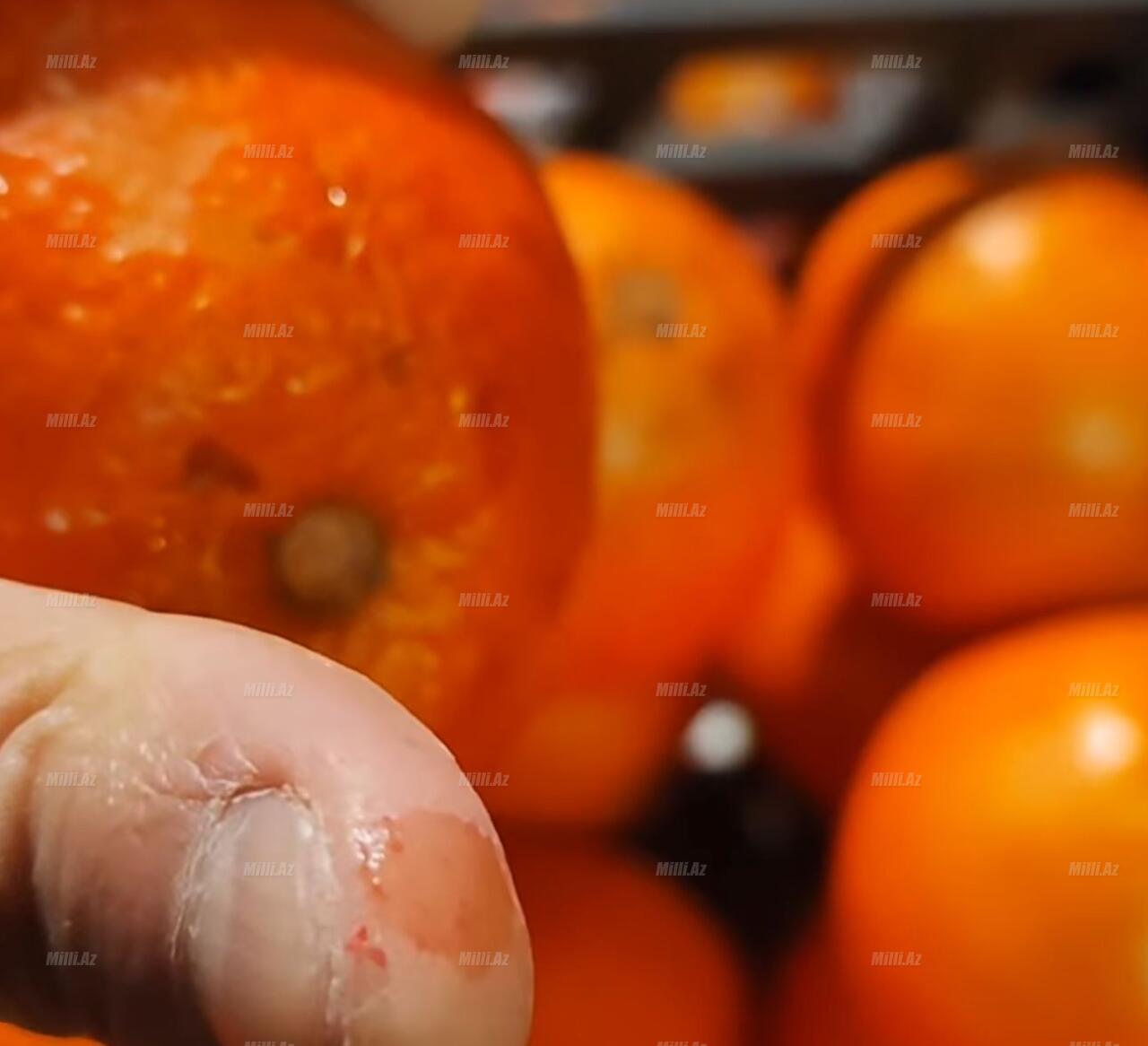 İrandan gətirilən portağal boyanır? - Ələ keçən rəng şübhə yaratdı