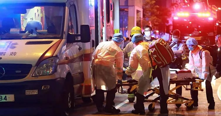 Honq-Konqda mənzildə yanğın hadisəsi baş verib