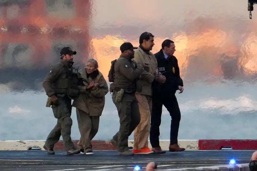 Maduro və arvadı amerikalılardan qaçarkən başlarını yaralayıb