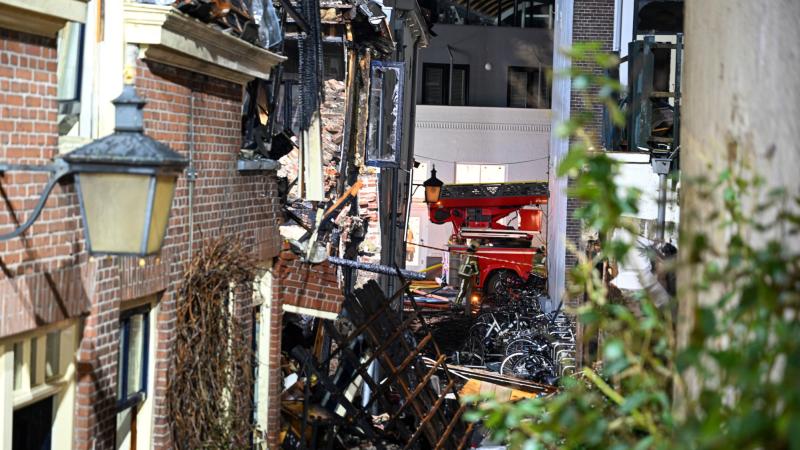 Hollandiyanın Utrext şəhərində partlayış baş verib