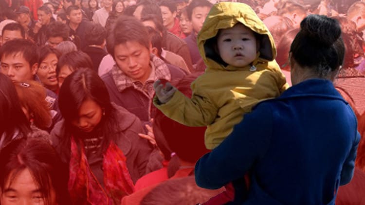 Çində əhalinin sayı kəskin azalır