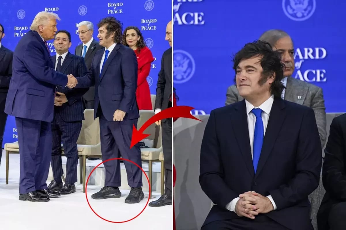 Dövlət başçısının geyindiyi ayaqqabılar maraqla qarşılandı