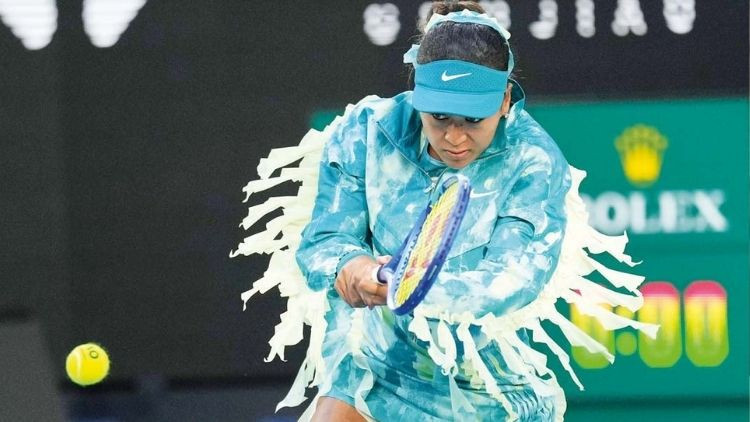 Yaponiyalı tennisçi ilk raund matçına qeyri-adi geyimdə çıxıb