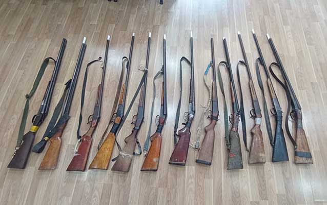 Qanunsuz saxlanılan silah-sursat aşkarlandı