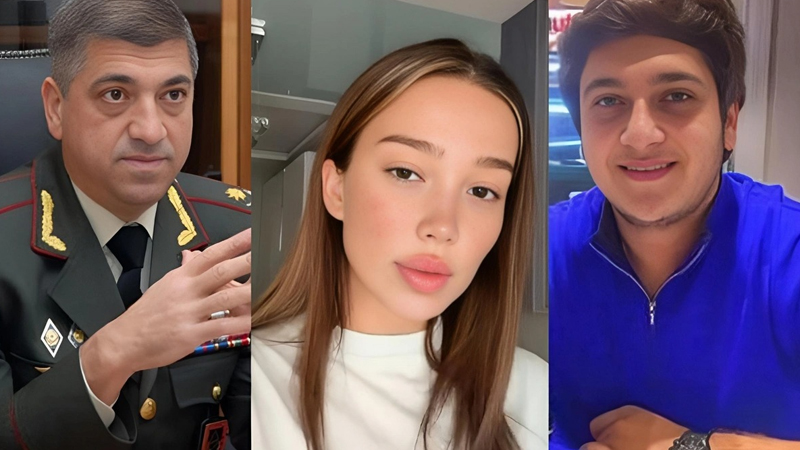 General-mayor Novruzəli Orucovun oğlu keçmiş sevgilisini təhdid edir (VİDEO)