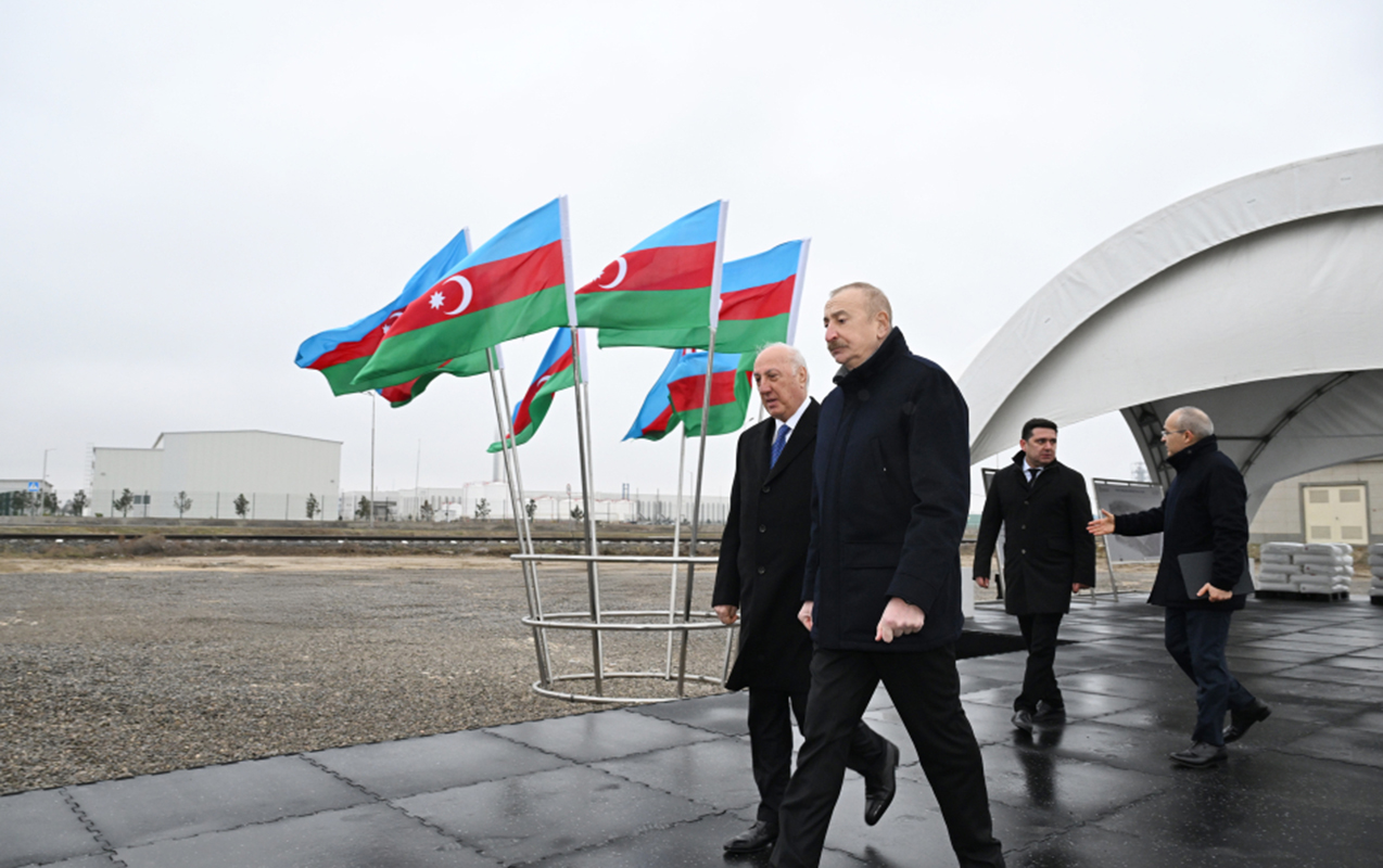 İlham Əliyev Sumqayıtda bu müəssisənin təməlini qoydu - Fotolar