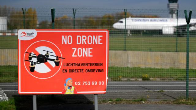 Belçikada 558 şübhəli dron aşkar edilib