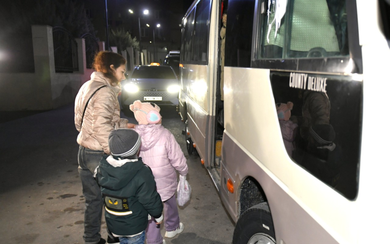 Məmmədbəyli kəndinə növbəti köç karvanı yola salınıb