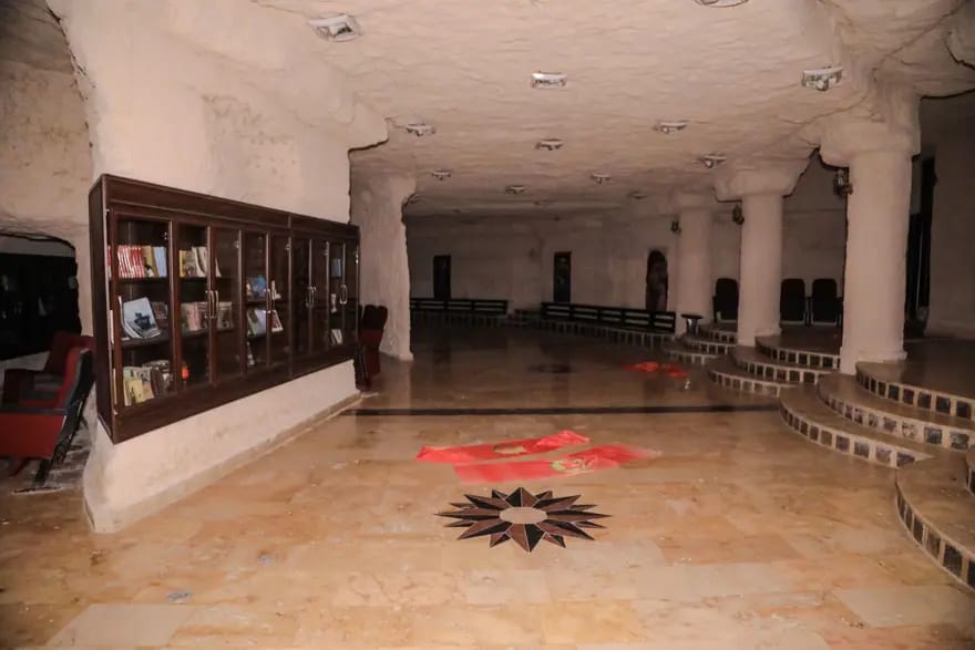 YPG terror təşkilatının yeraltı şəhəri: İçərisinə bir pikap da yerləşə bilər