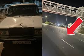 Yorğun olduğunu deyib piyada keçidindən istifadə etməyən ana və körpəsini maşın vurub öldürdü