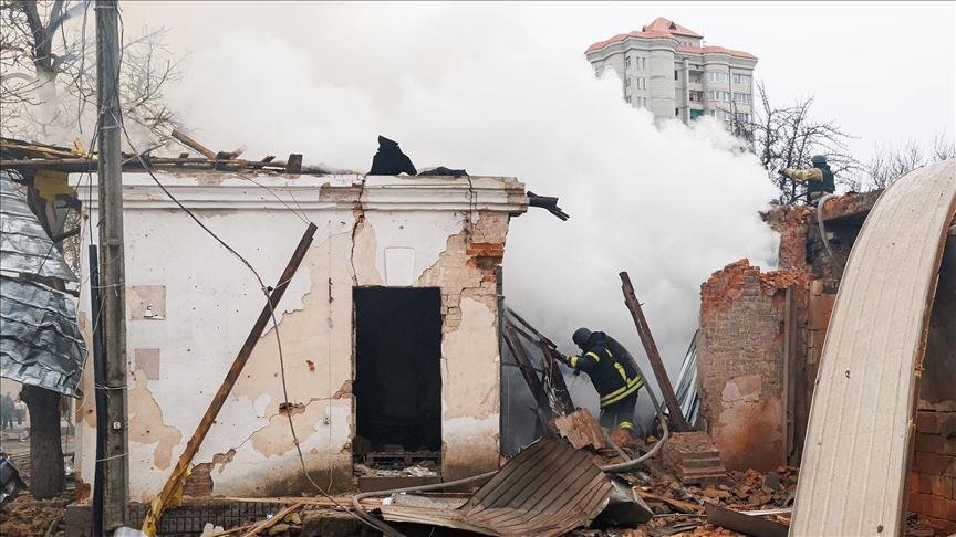 Ukrayna: Rusiyanın Xarkova endirdiyi zərbə nəticəsində 4 nəfər ölüb, 2 nəfər yaralanıb